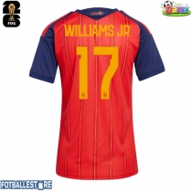 Spania Nico Williams #17 Hjemmedrakt Dame VM 2026 Kortermet